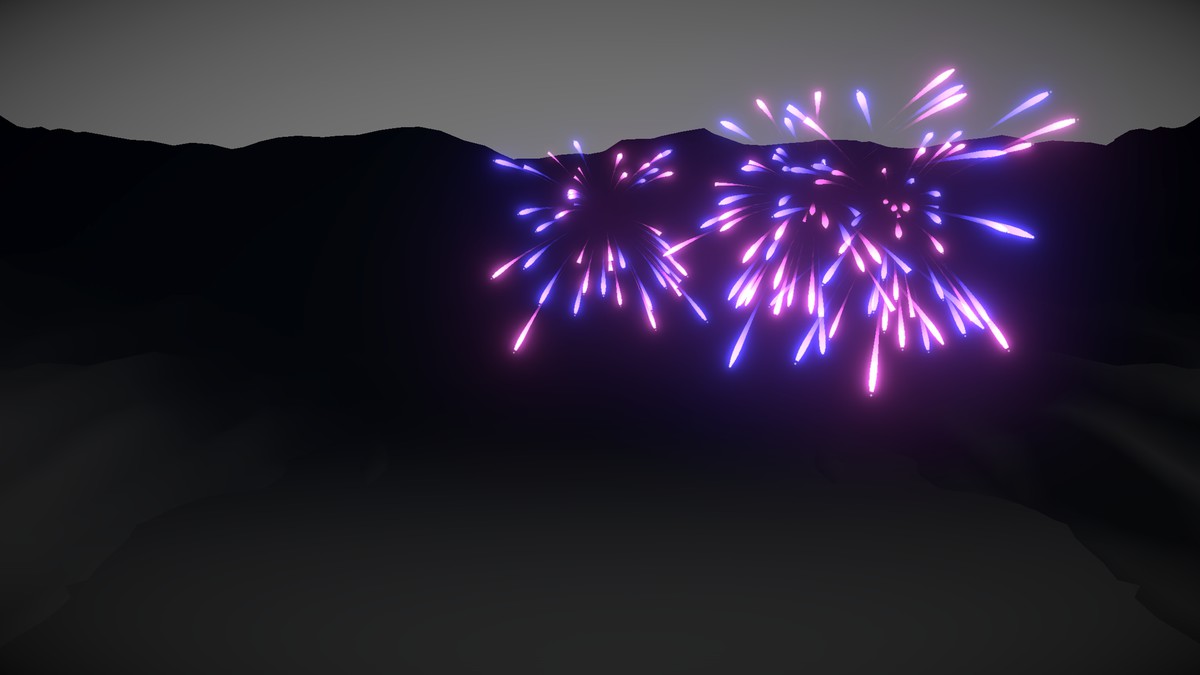VFX Graph - Fireworks - Vol. 1