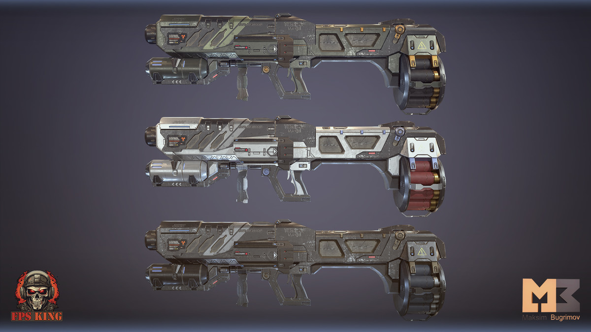 FPS Sci-Fi Hands Launcher (Animations)