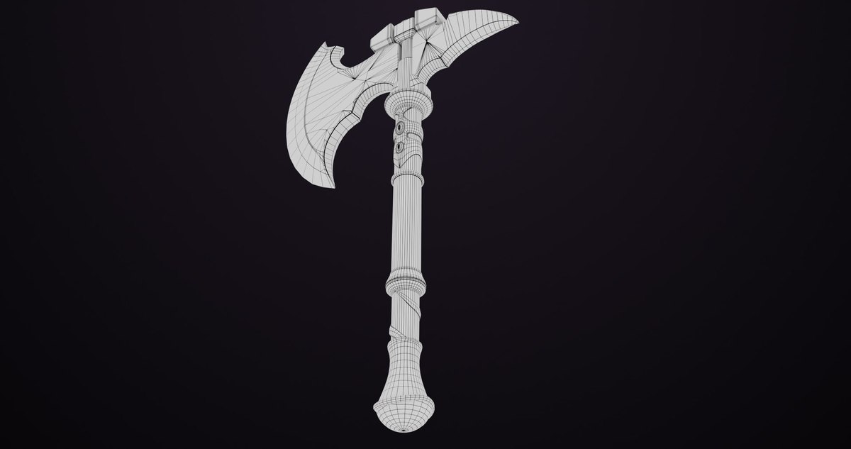 6 Battle Axes Collection 01 URP HDRP Textures