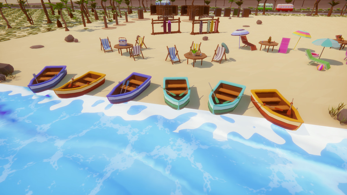 Low Poly Beach Pack - Mini World Studio