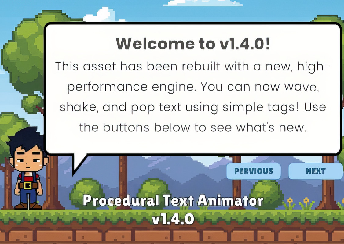 Procedural Text Animator
