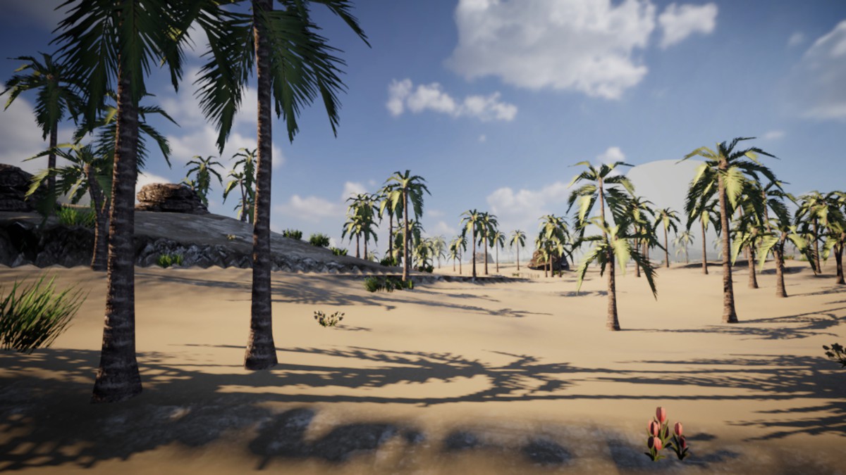 Mobile Palm Tree Bundle (for URP)
