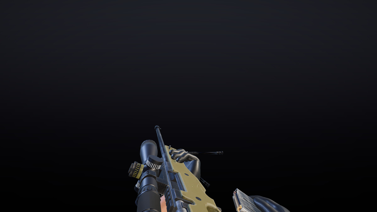 First Person Sniper Rifle Animations