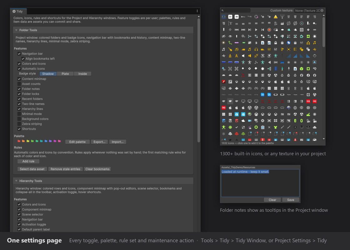Tidy Tools – Folder & Hierarchy Organizer