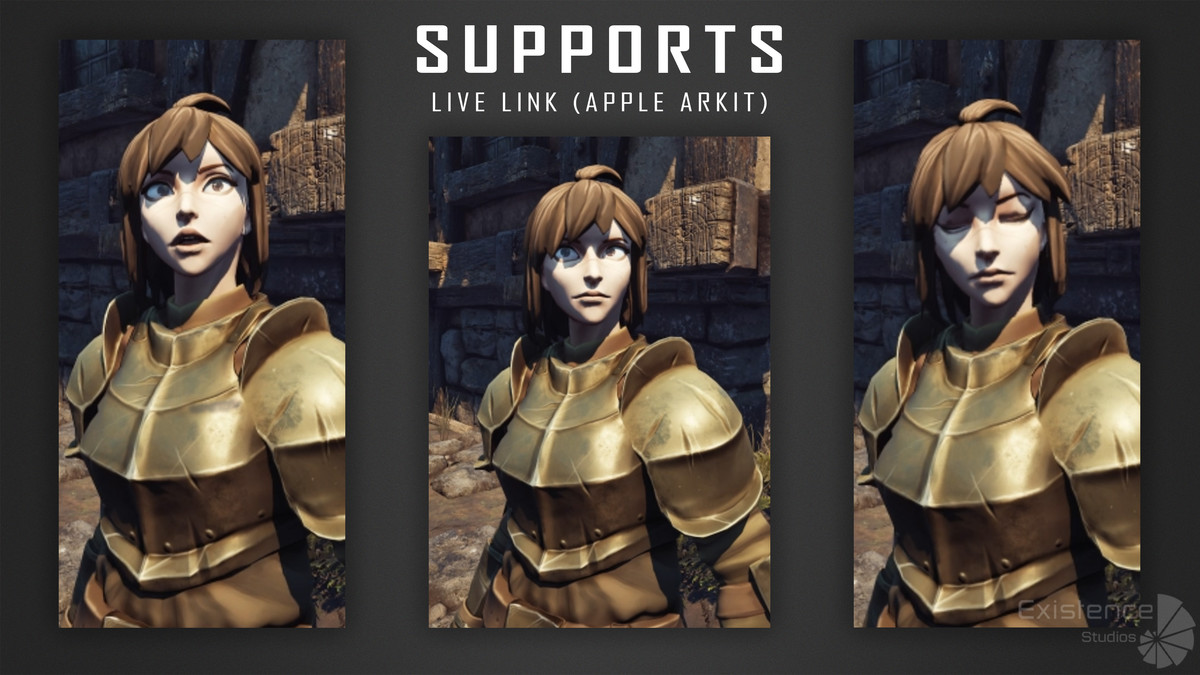 Shield Guardian Avelyn - Stylized Warrior Girl