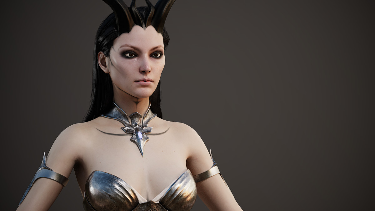 Fantasy Demones Girl