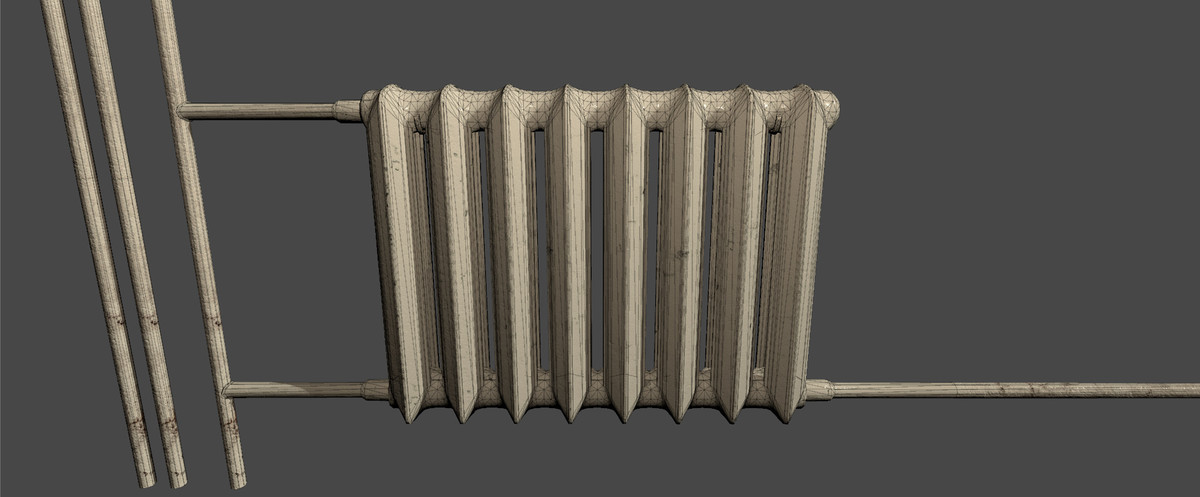 Old Soviet radiators USSR