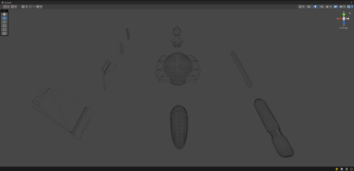 Sci-Fi Modular Spaceship Night Aye