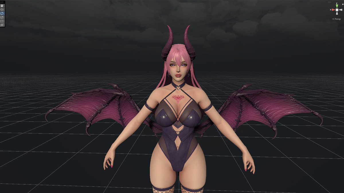 Vespira Succubus - Game Ready