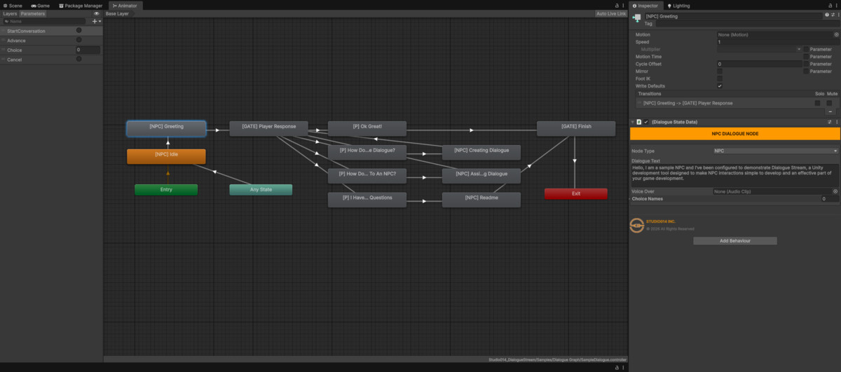 Dialogue Stream