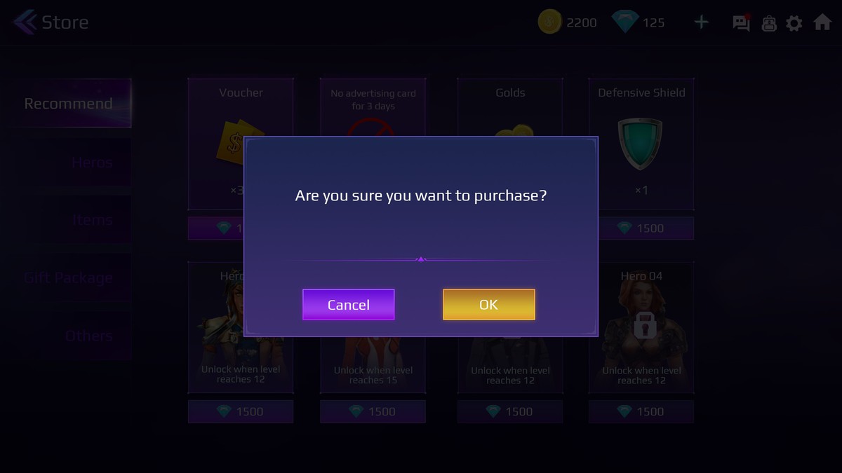 Sci-Fi Cyber UI Pro_Purple Theme