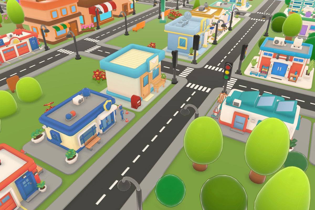 Cozy City - Chibi Stylized City Buildings