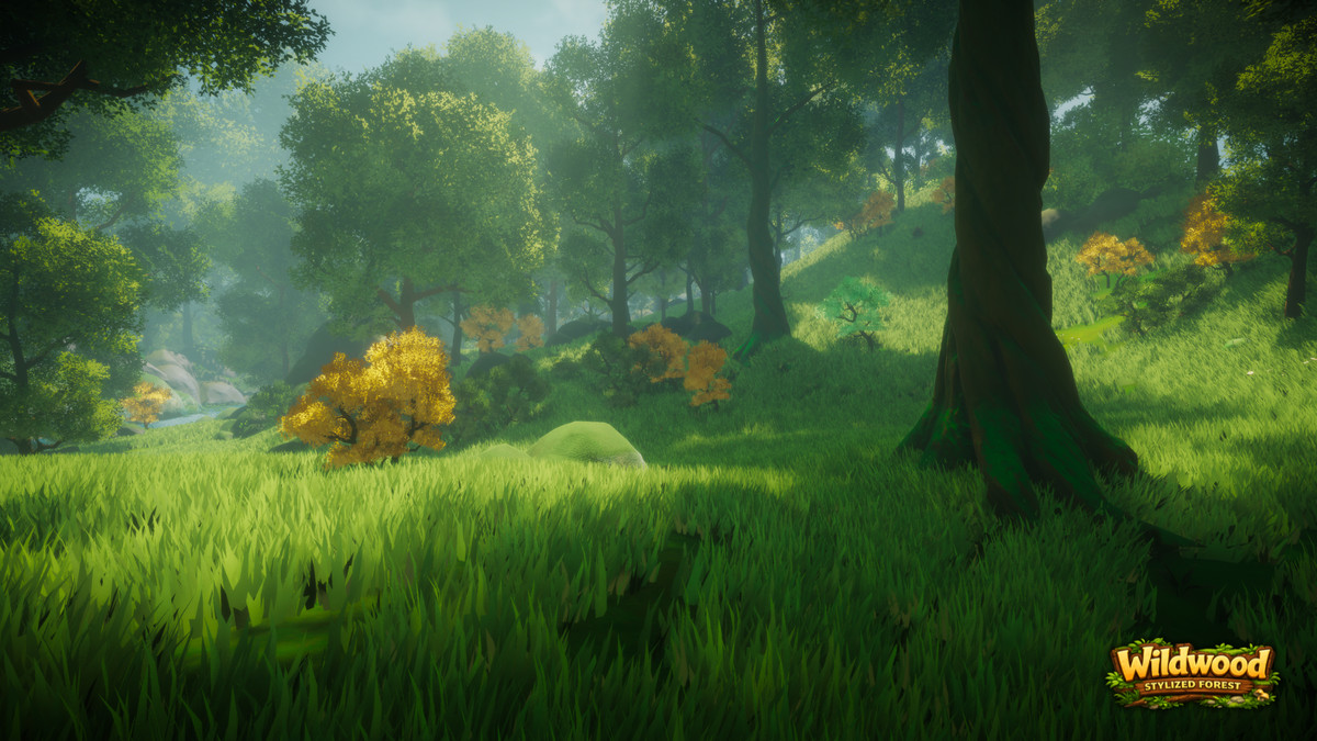Wildwood: Stylized Forest (Stylized Nature, Stylized Forest, Nature, Biome)