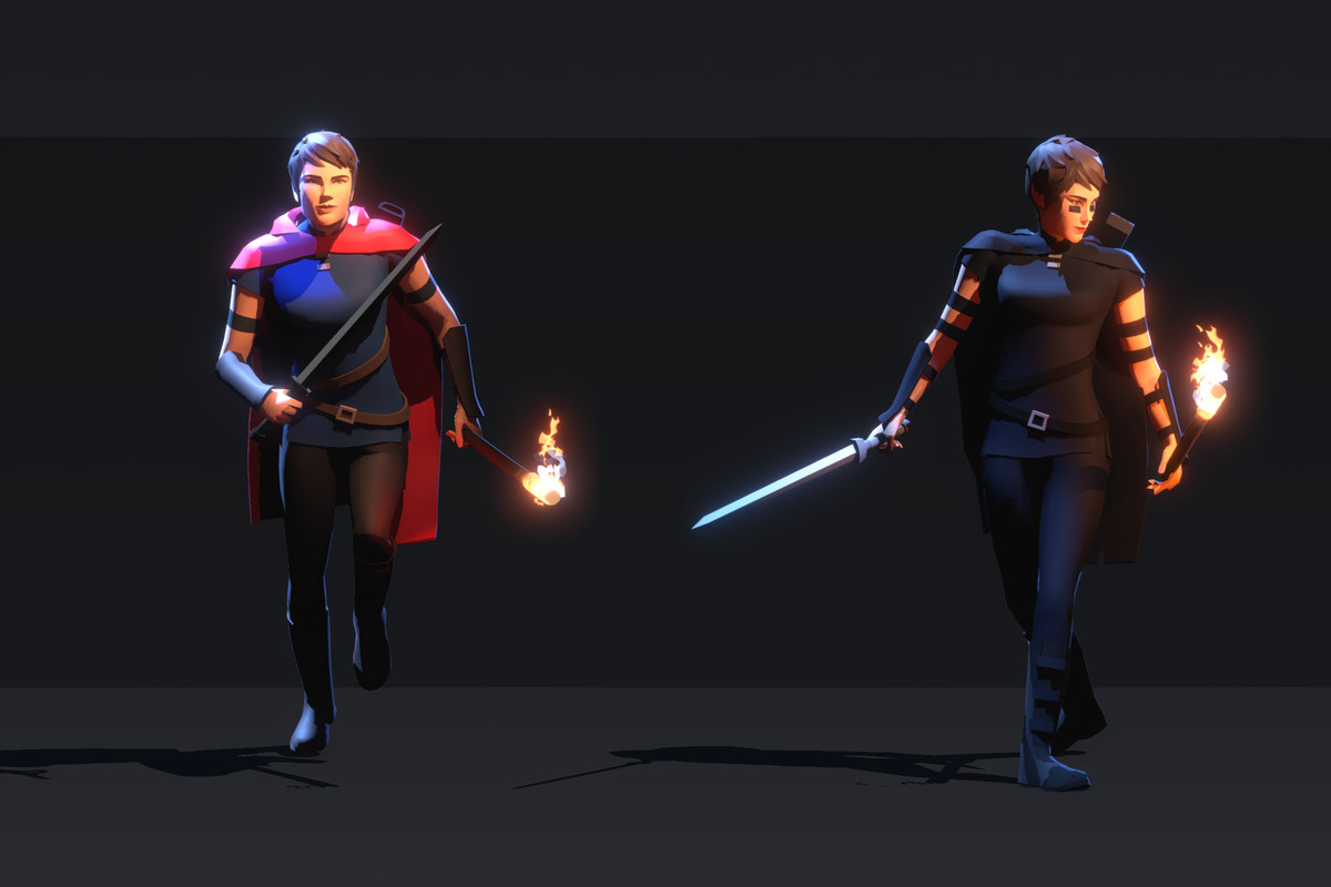 Polyquest Heroes: Warrior I Huntress