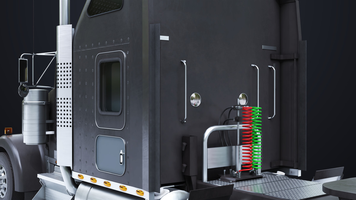 Truck Chassis 02 Generic Black URP HDRP Textures