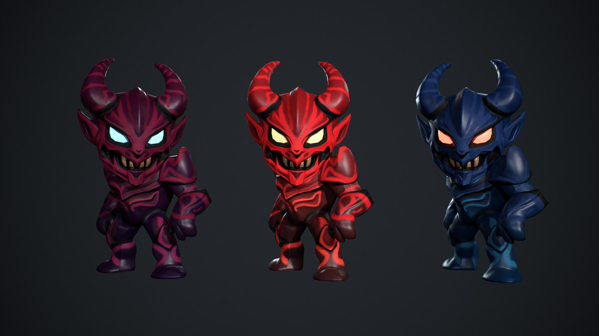 Demon Low Poly