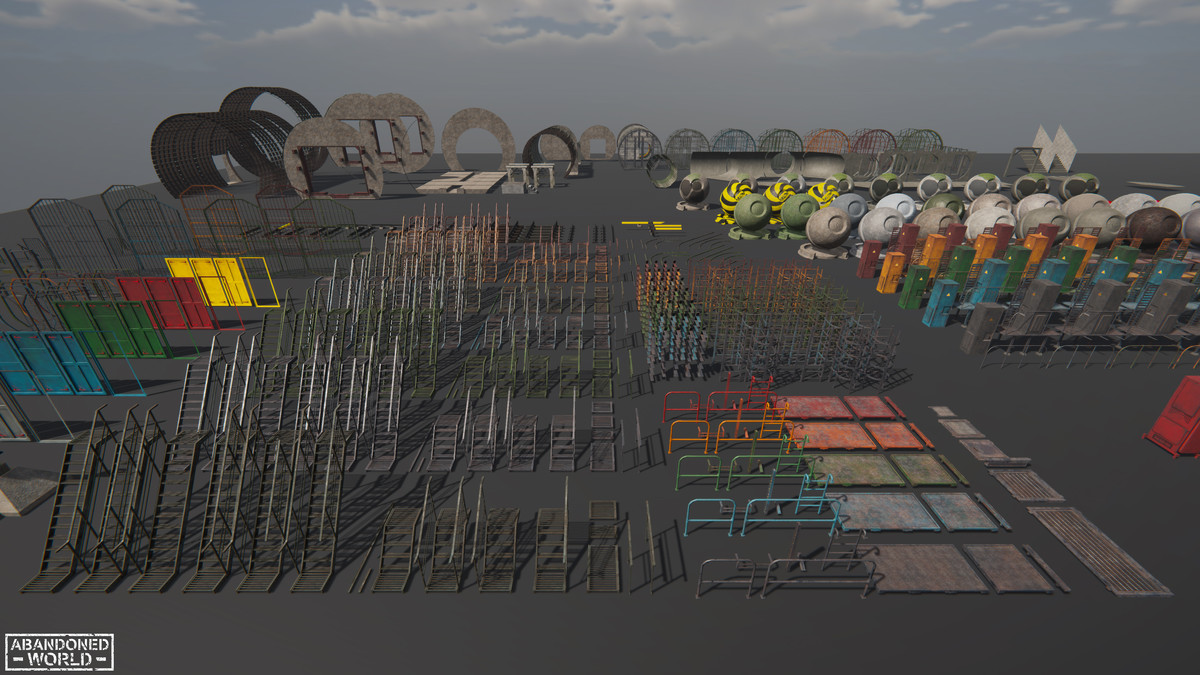 Modular Underground Tunnels - URP