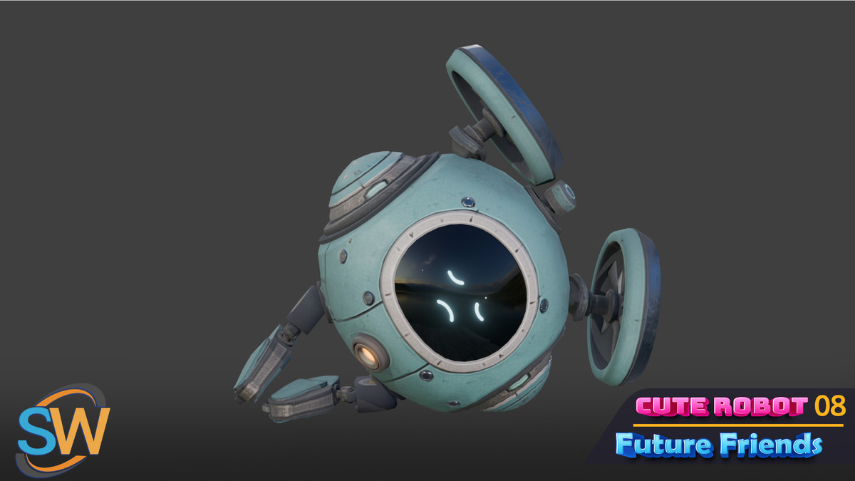 Cute Robot 08 – Future Friends