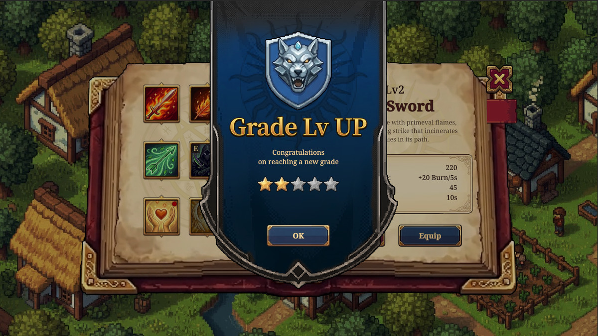 Pixel Skill Icons & Book UI Kit