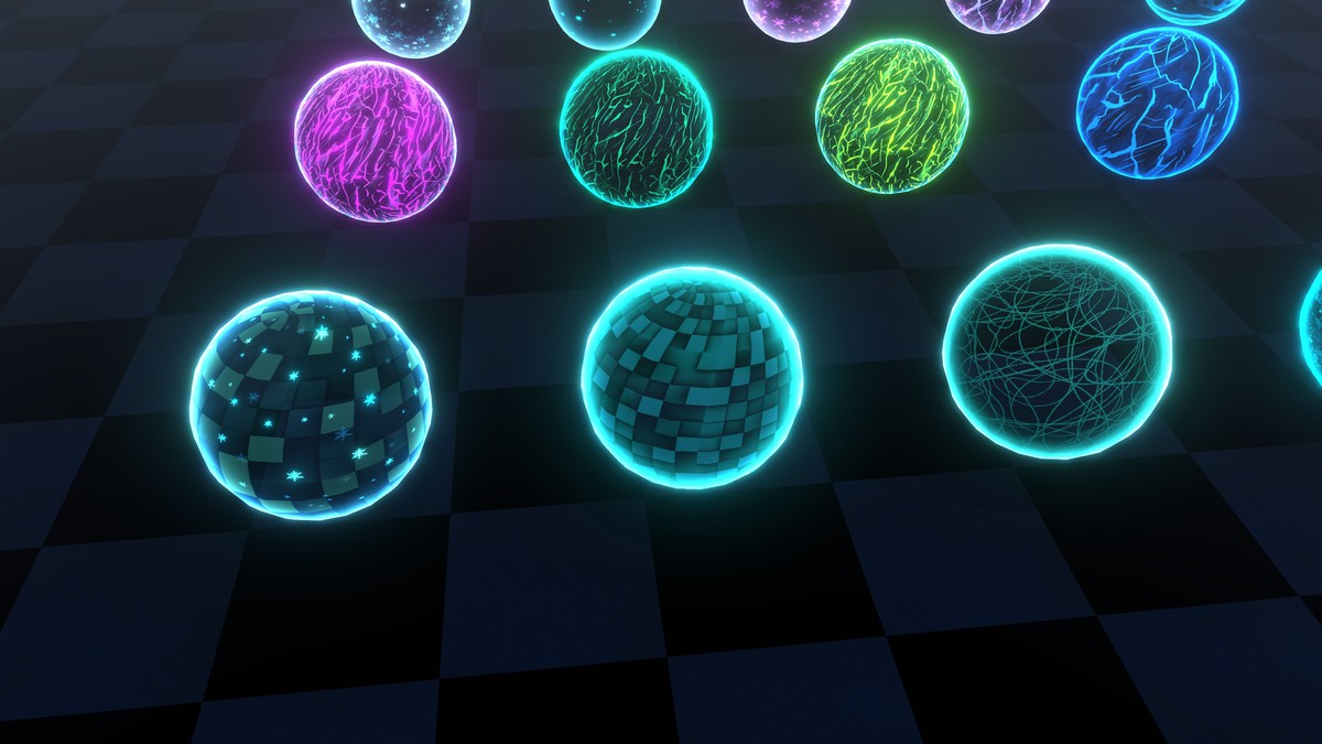 Hologram Shaders 3 in 1 (Fire, Shield, Frozen)