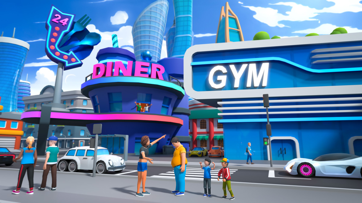 Cartoon City - Low Poly City 3D Models Pack