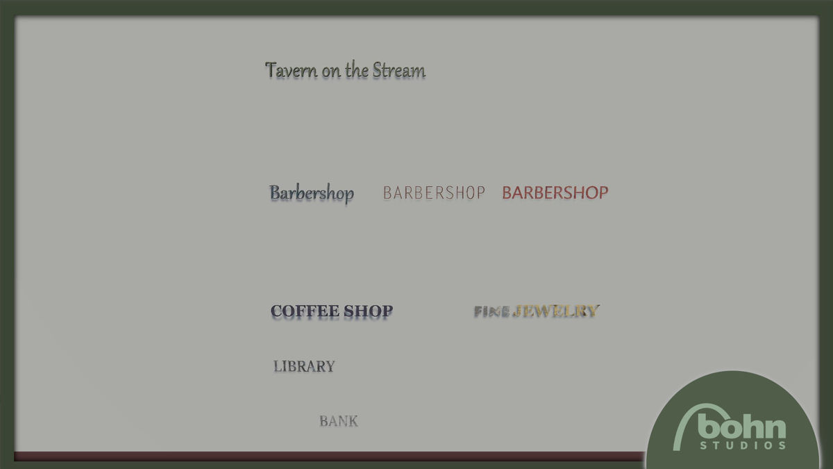 OWA Shop Signs Bundle