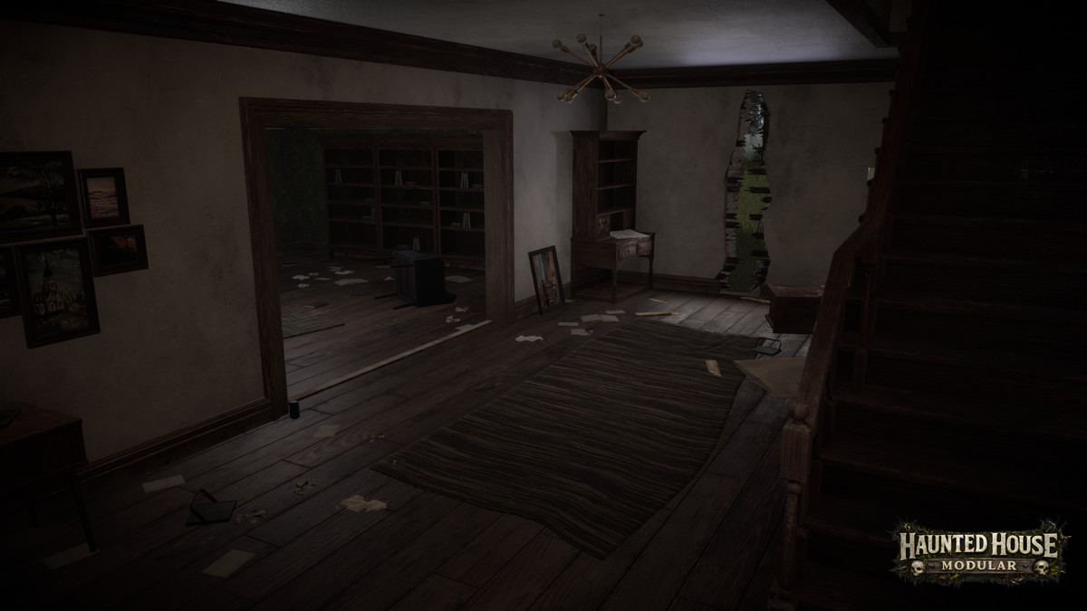 Modular Haunted House (Modular House, Haunted House, House, Home, Modular)