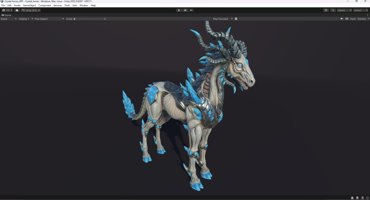 Crystal horse