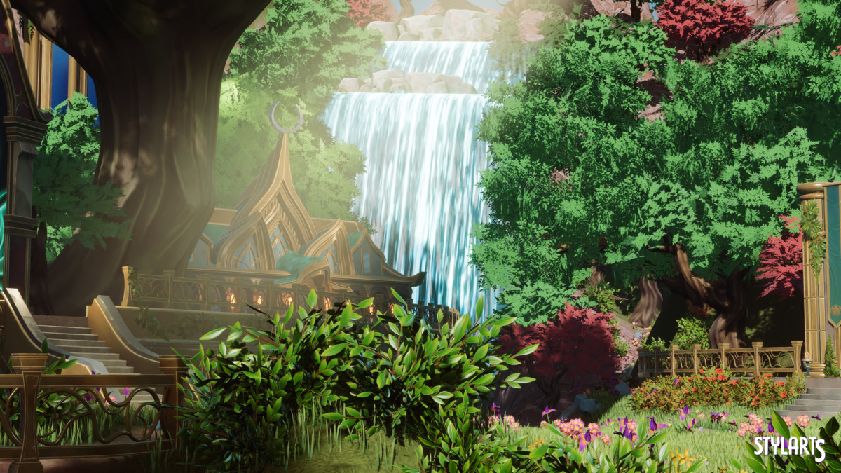 Stylized Elven Valley