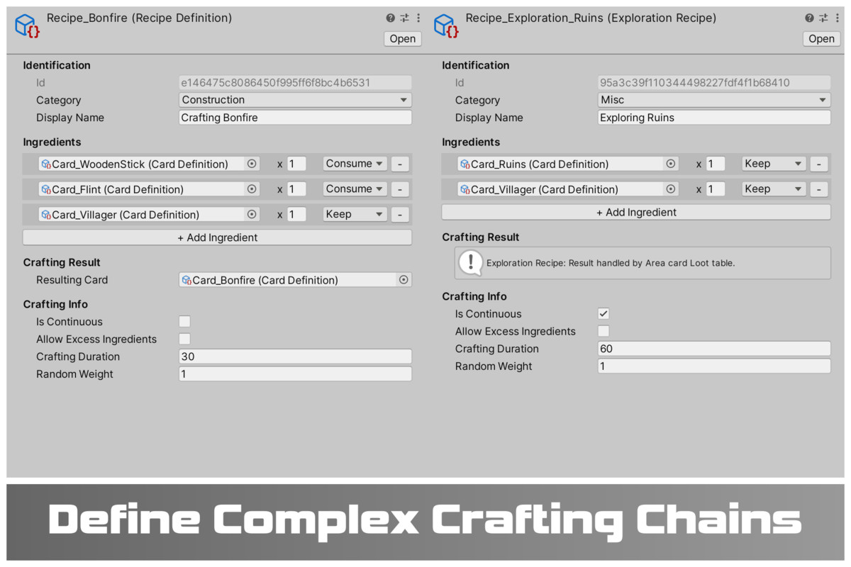 StackCraft - Card Stacking Survival Game