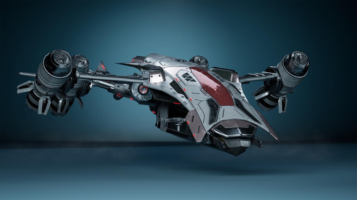 Sci-Fi Transport - Military Airplane