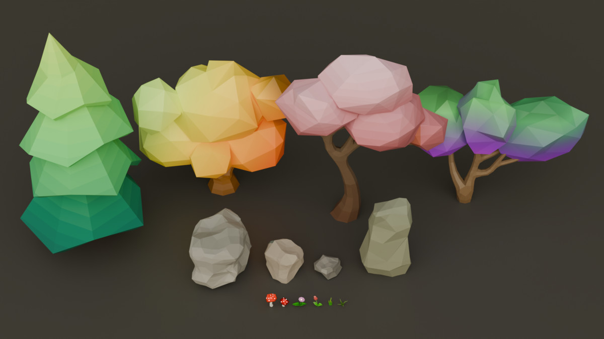 Stylized Fantasy Village Pack