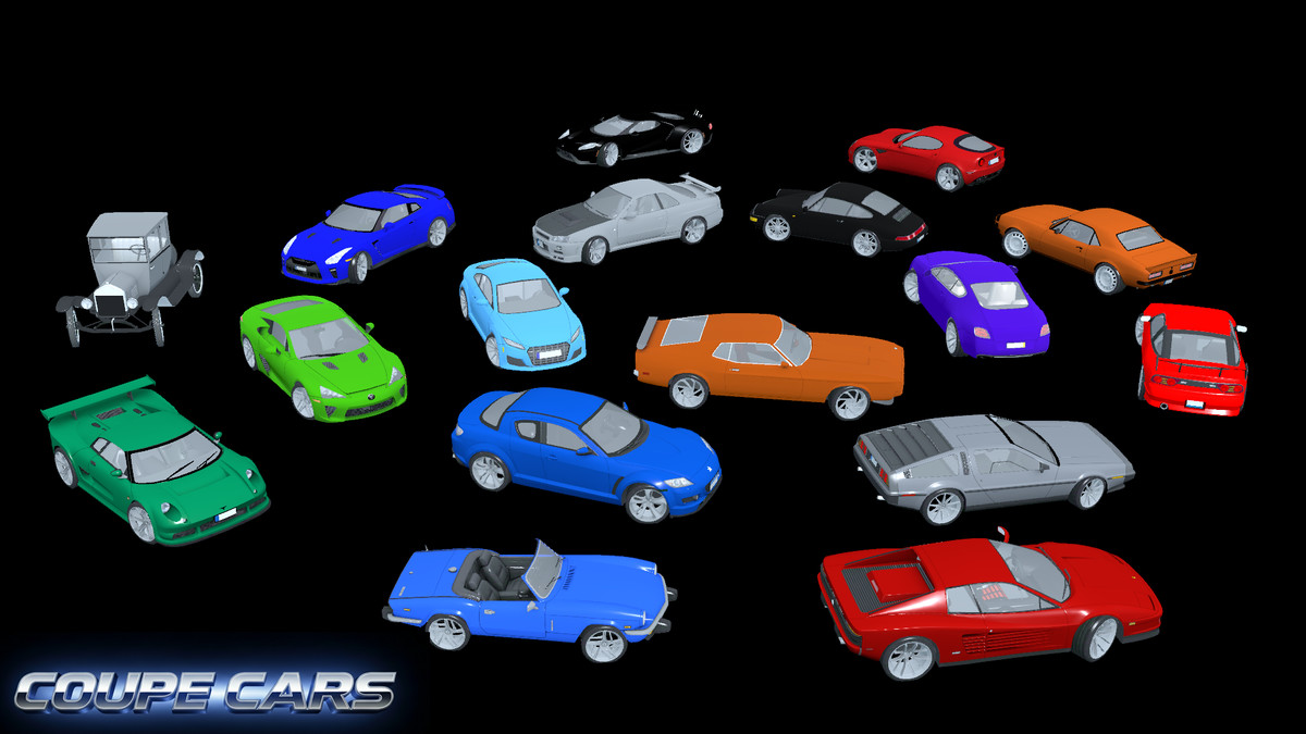 Realistic Cars Pack - Mobile Ready