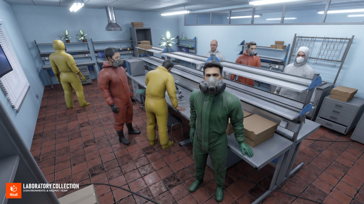 Laboratory Collection - 3 Environments & Hazmat Team