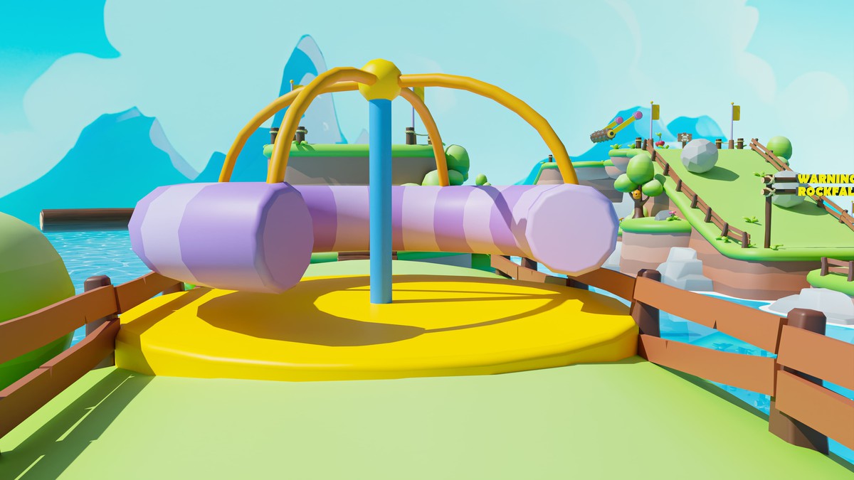 Platformer Deathrun - Low Poly 3D Models Pack