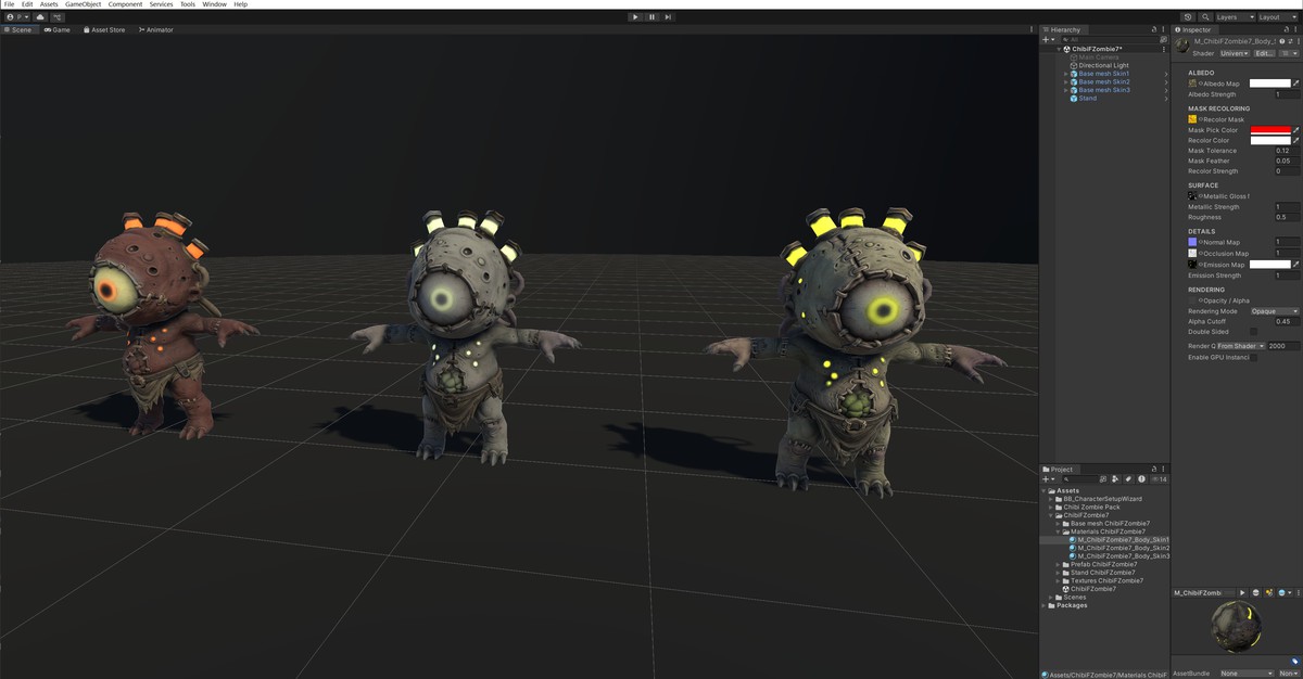 Chibi Necro Zombie Eye