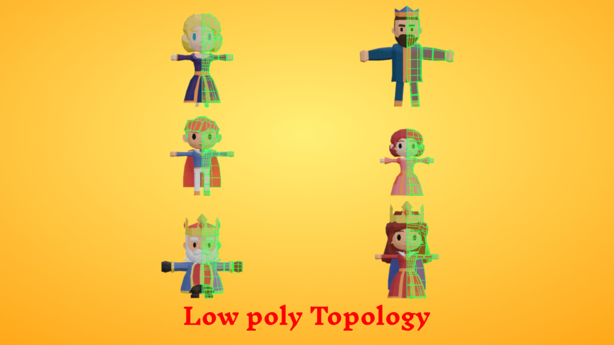 LOWPO: Medieval Fantasy Characters