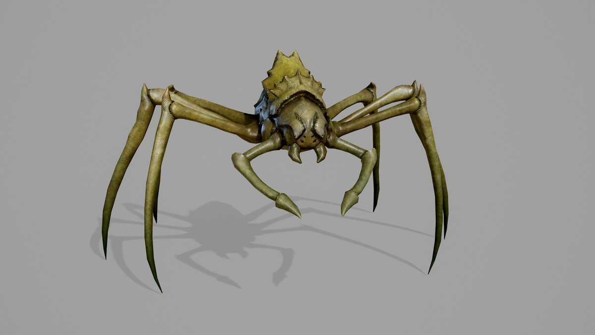 Stylized_Spider_4 7 Skin Variants Pack