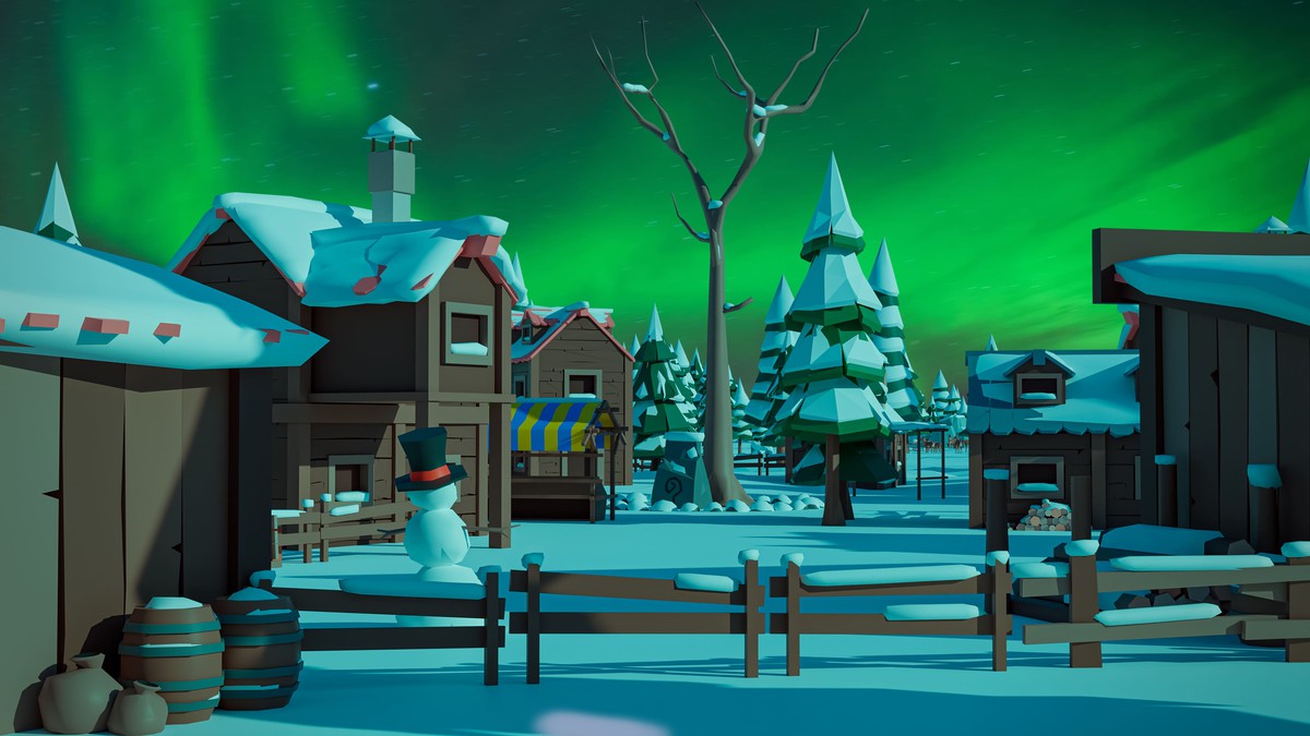 Arctic - Low Poly 3D Models Pack