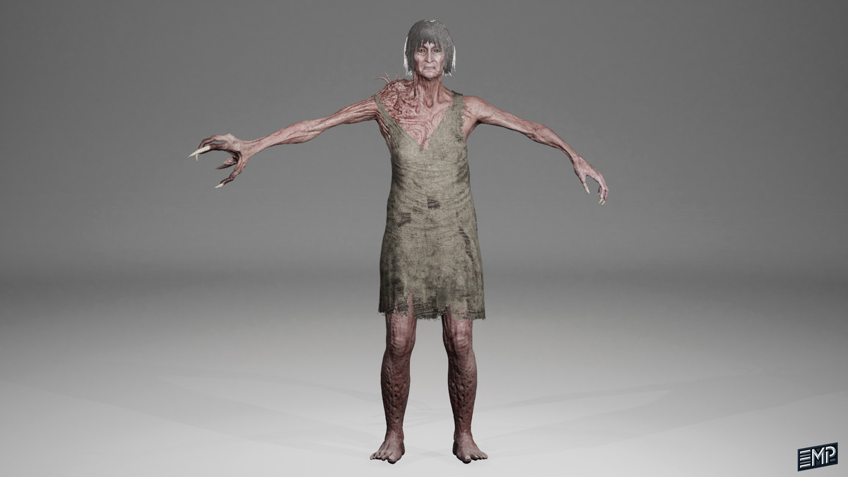 Old woman monster