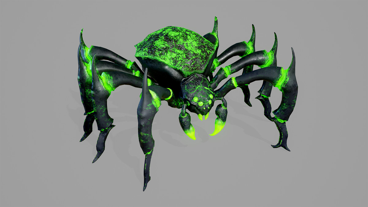 Stylized_Spider_3_7 Skin Variants Pack