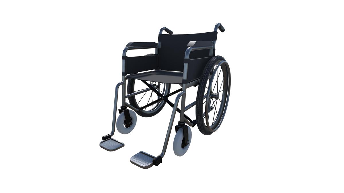 Wheel Chair 3D Model