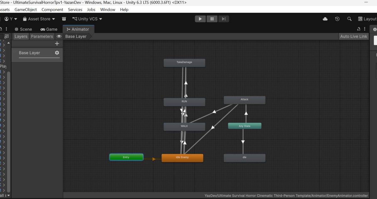 Ultimate Survival Horror First-Person Template