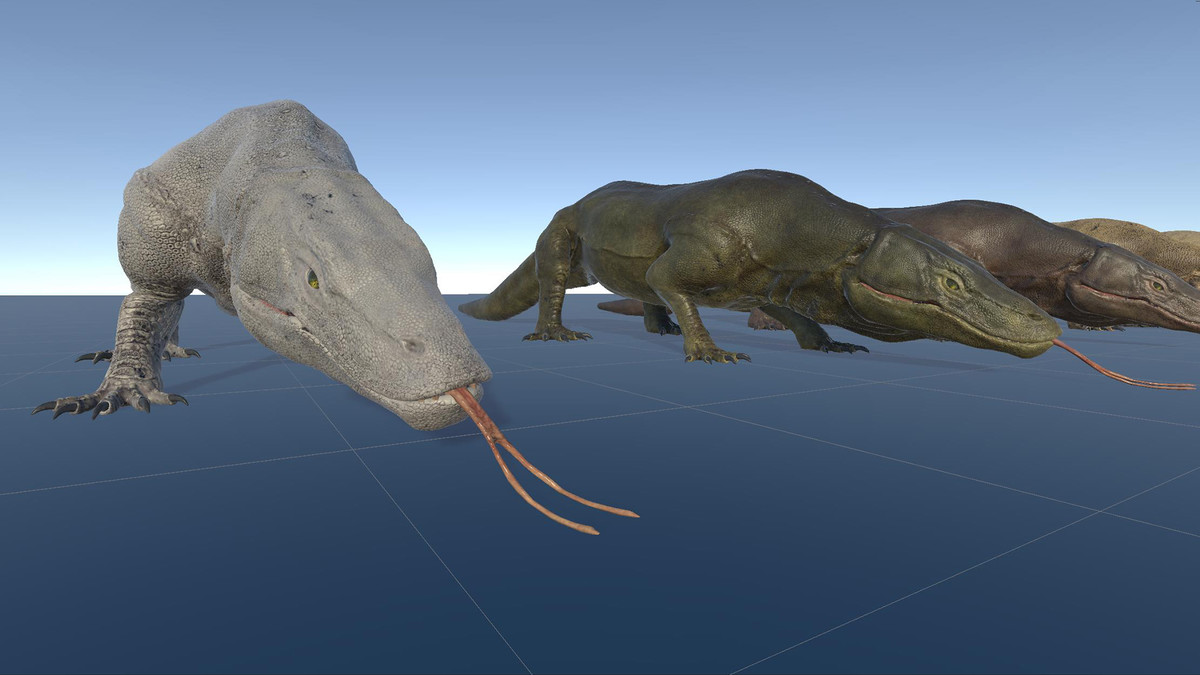 Creature -Reptile Megalania