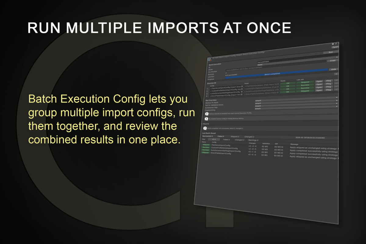 JSON Data Importer — Configurable Import Pipeline