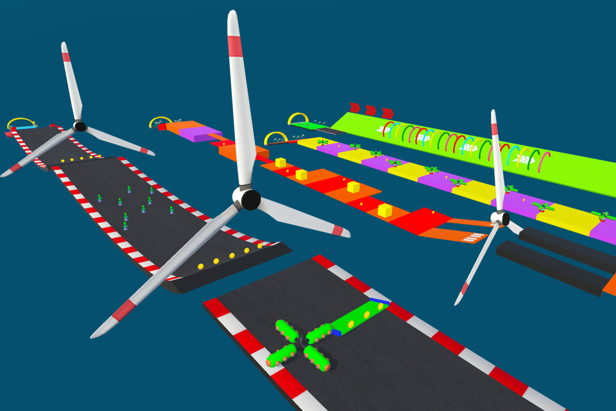 Obby Style Car Game Level Pack