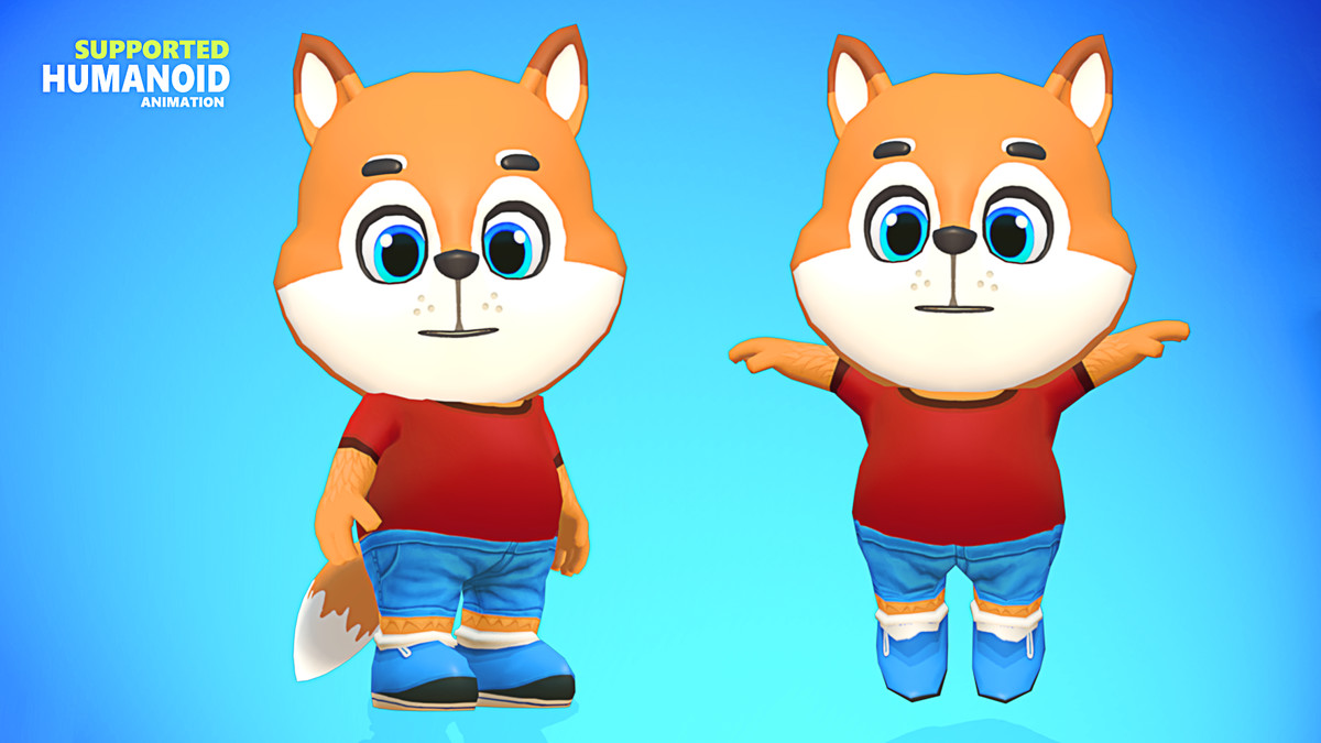 Fox Dog Animated