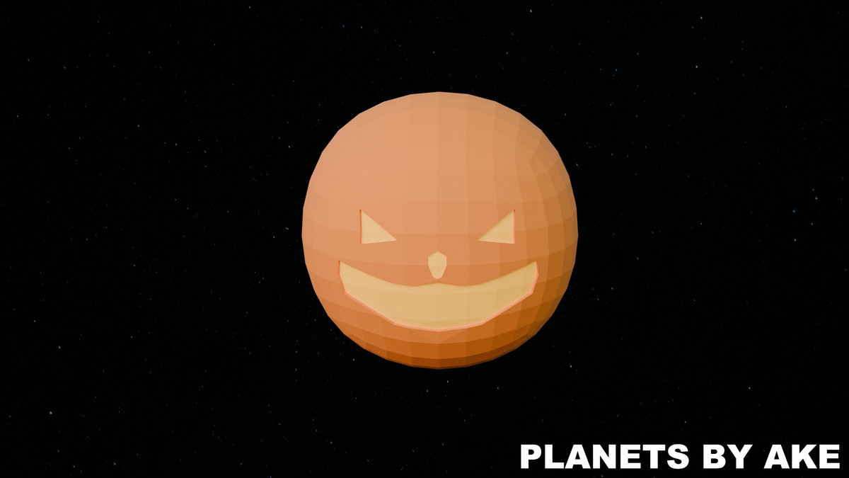 Low Poly Planets by Ake
