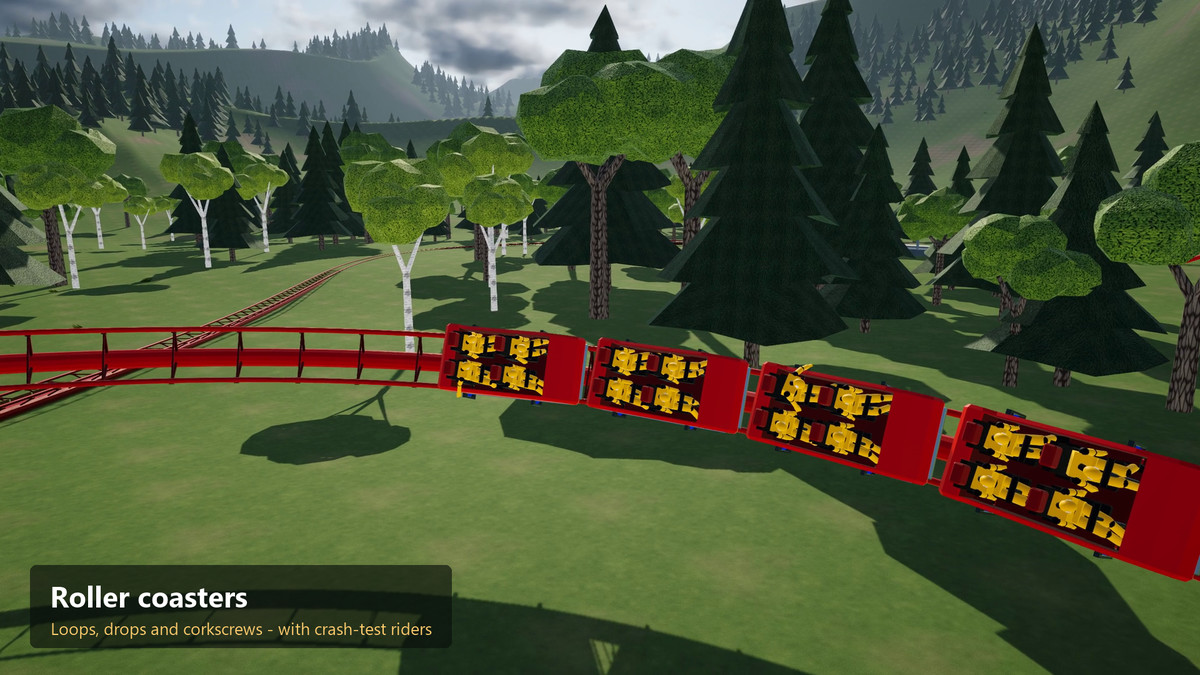 Real Roads & Tracks - Procedural Road, Railway & Roller Coaster Generator