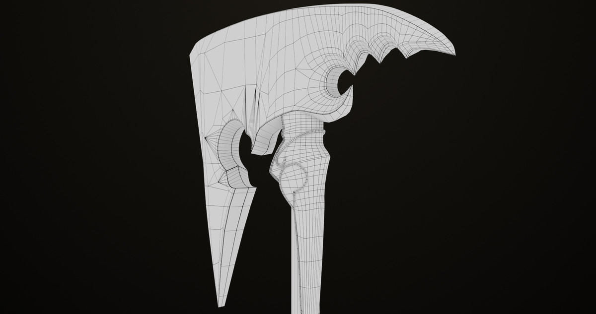 Battle Axe 13 URP HDRP Textures